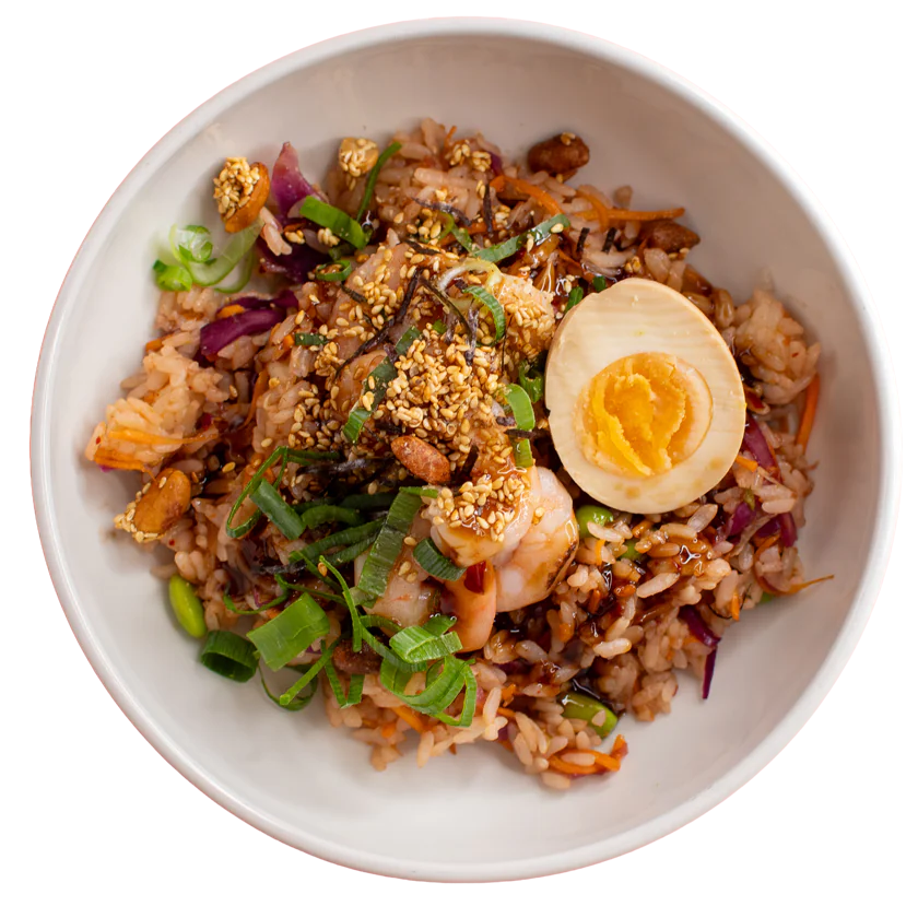TERIYAKI RIISIBOWL JÄTTIKATKARAVUILLA